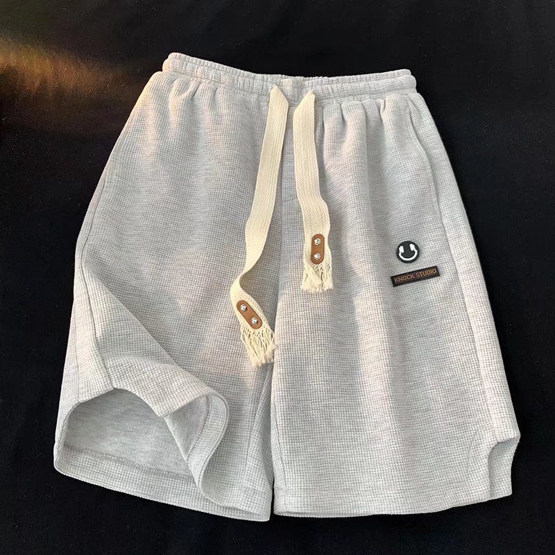 Quần Short Thể Thao Lưng Vừa Dáng Rộng Thời Trang Mùa Hè Đơn Giản Hợp Thời Trang Cho Nam