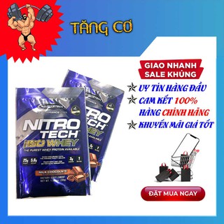 Gói mẫu dùng thử 1 lần dùng – Nitro tech Iso Whey – Hãng Muslcetech.