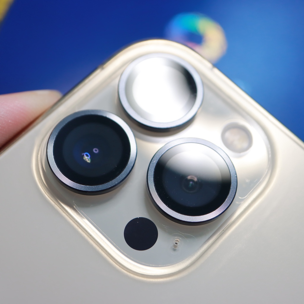 Dán Cường Lực Camera IPhone 13 Pro / 13 Pro Max - Samsung Galaxy S23 Ultra Hoda Sapphire Viền Màu