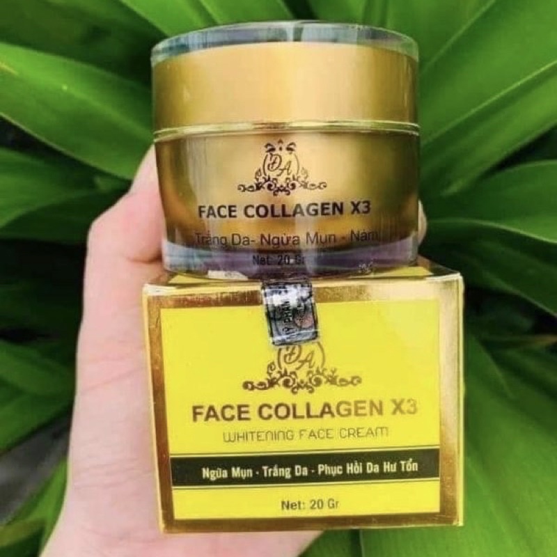 Kem Face Collagen X3 chính hãng Mỹ Phẩm Đông Anh