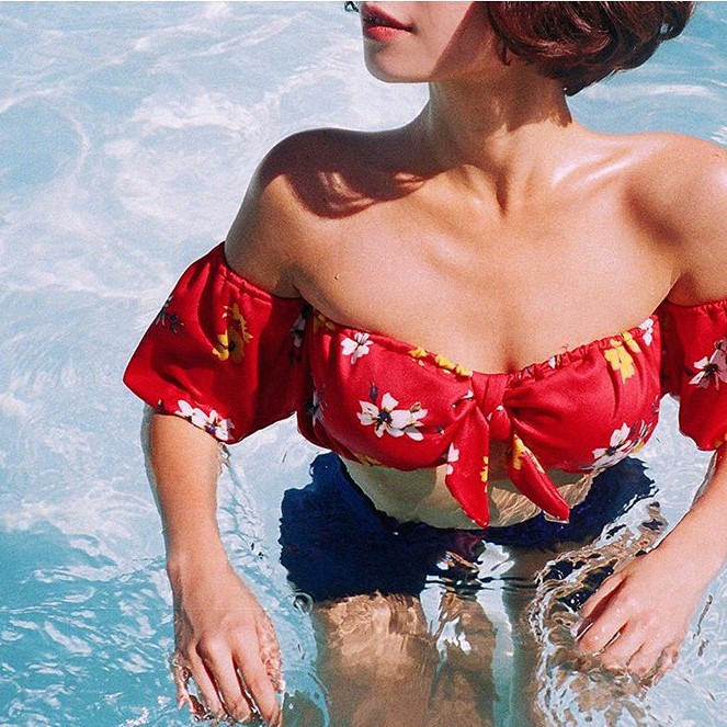 Bikini đồ bơi 2 mảnh quần bơi cạp cao T4-101 [ORDER] | BigBuy360 - bigbuy360.vn