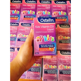 Vitamin D3 Ostelin cho bé từ 0m+