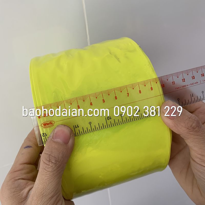 Dây phản quang nhựa trơn rộng 10cm - dài 50m