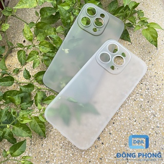 Ốp Lụa iPhone Trong Nhám UniBody Siêu Mỏng