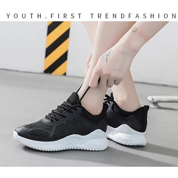 [Mã FAGREEN245 giảm 10% tối đa 30k đơn từ 99k] Giày nữ sneaker nữ 2021 hot trend, giày nữ thể thao alpha BM007 | BigBuy360 - bigbuy360.vn