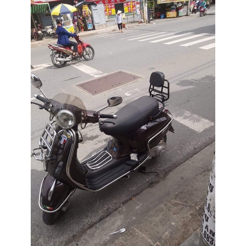 BAGA TỰA LƯNG CHO XE VESPA CÓ ĐỆM