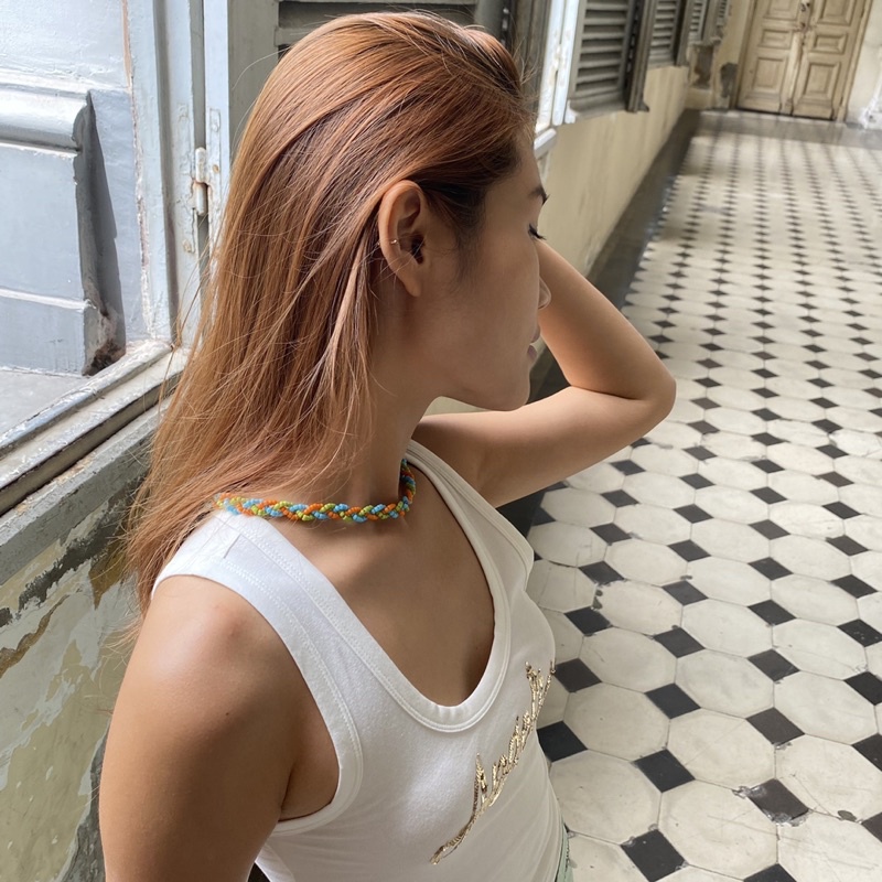 [141] Vòng cổ dây xoắn Honniee