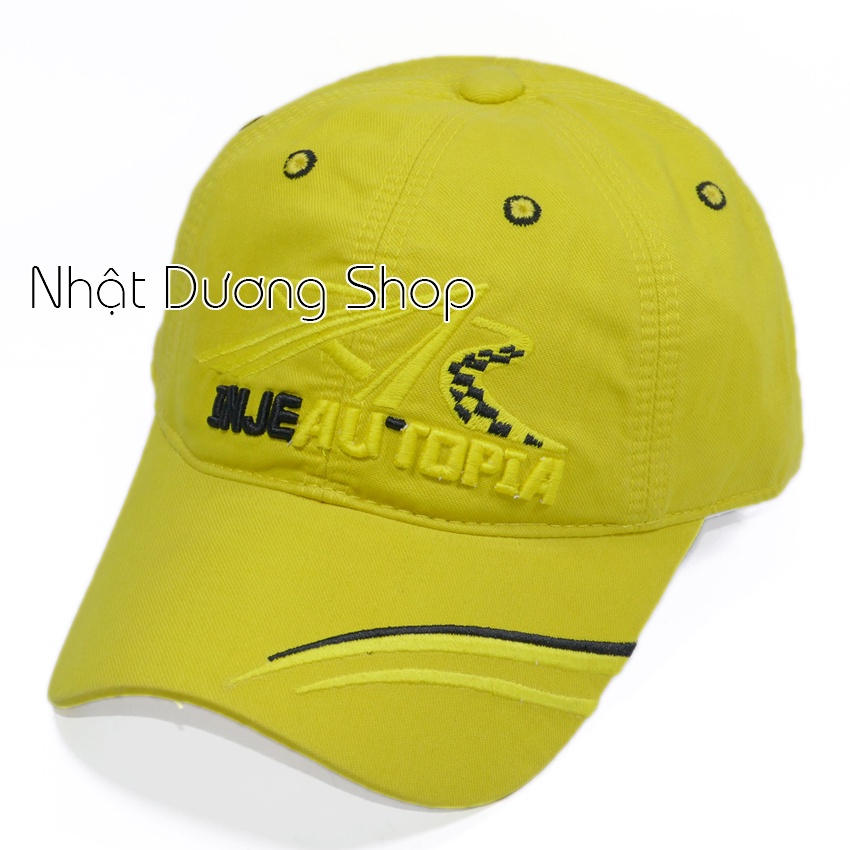 Mũ lưỡi trai nam nữ thời trang đẹp chất, bụi, cao cấp, cá tính, giá rẻ màu xanh dương, xanh đen, đỏ thẩm, vàng, trắng