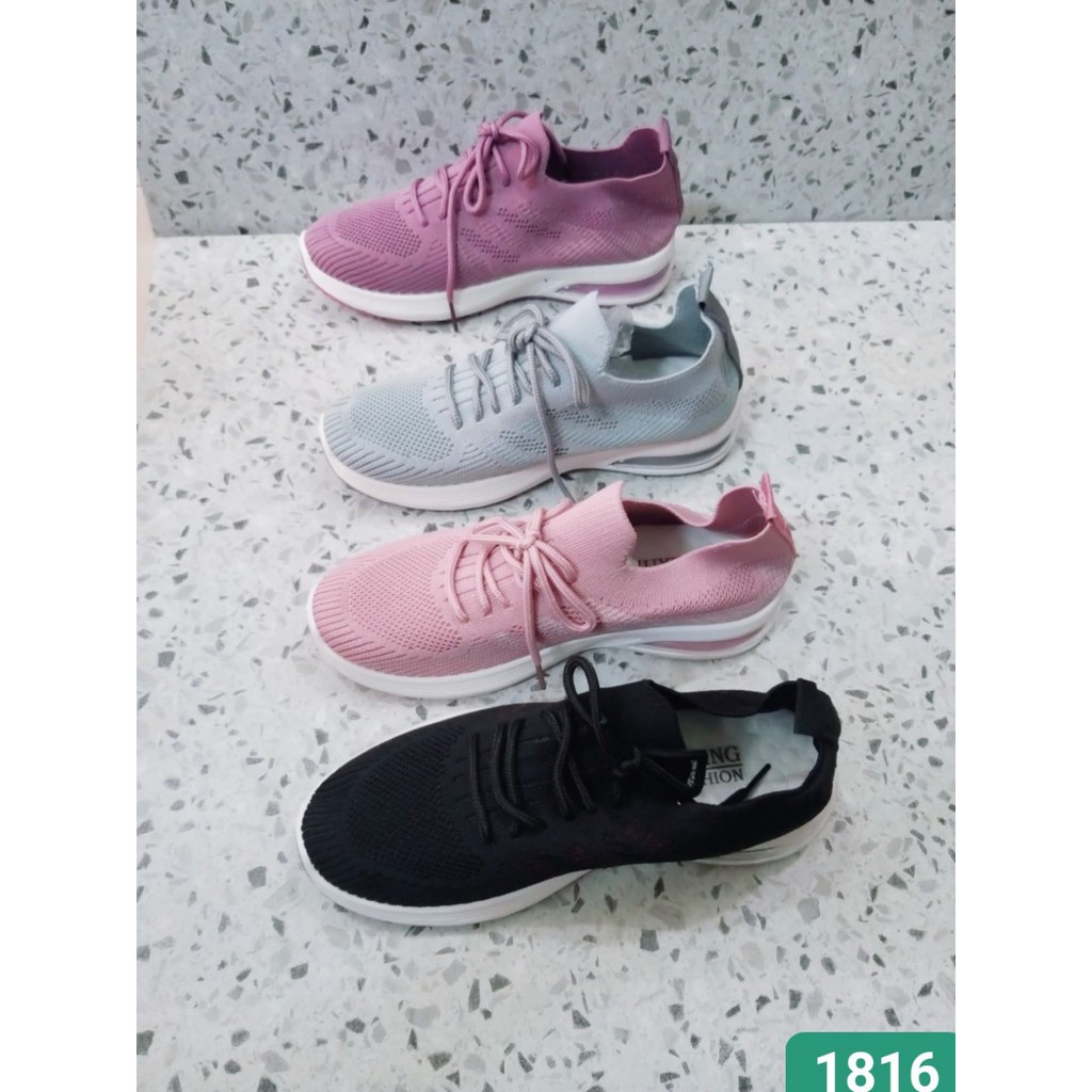 Giày thể thao nữ đế hơi mã 1816 ( size hơi lớn, nên chọn nhỏ 1 size lại )