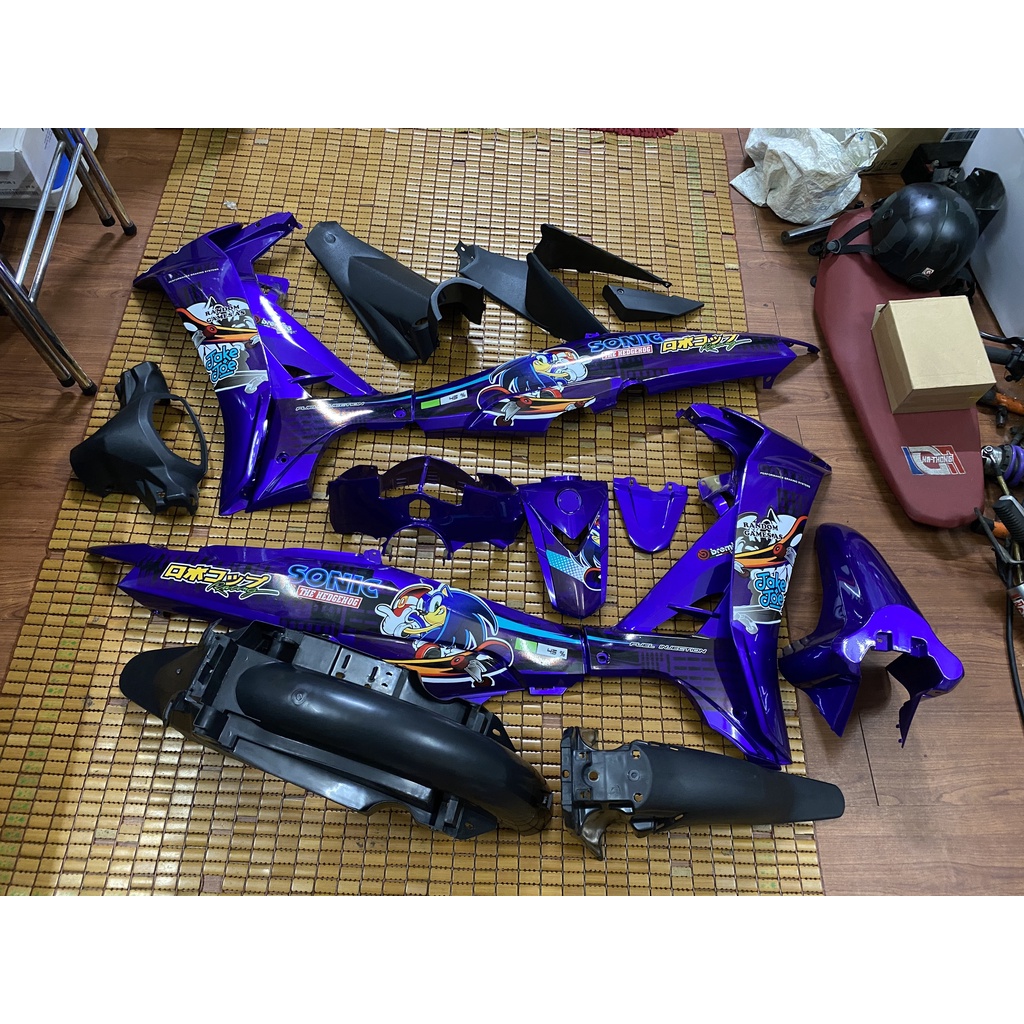 Dàn áo Sirius hàng Việt Nam loại 1 màu Tím