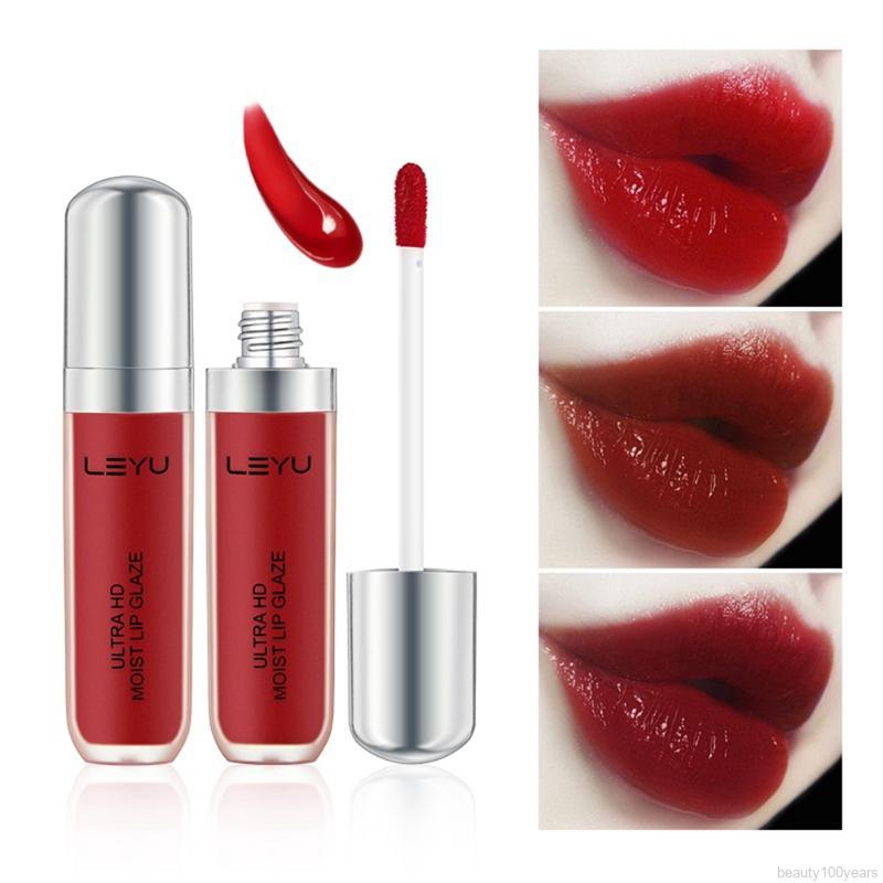 [Hàng mới về] Son bóng 6 màu tùy chọn dưỡng ẩm không dính cốc tiện dụng