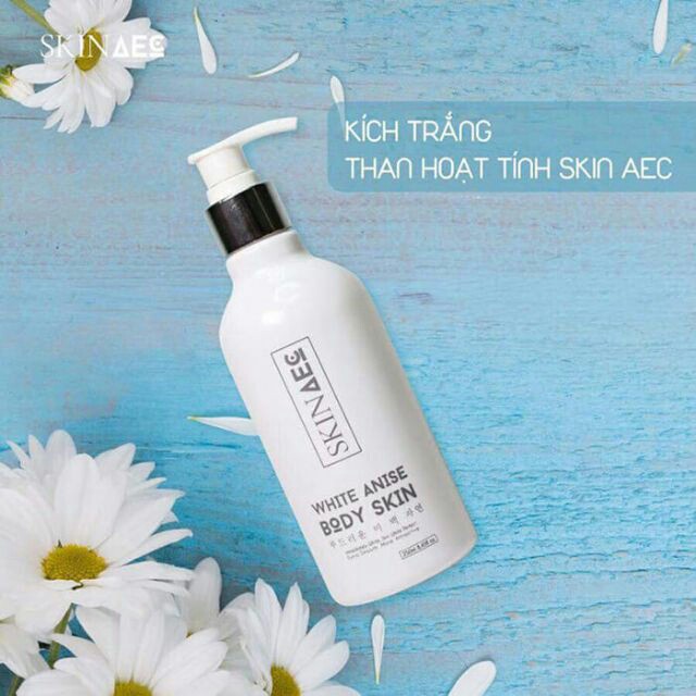 Ủ KÍCH SIÊU TRẮNG SKIN AEC WHITE ANISE BODY