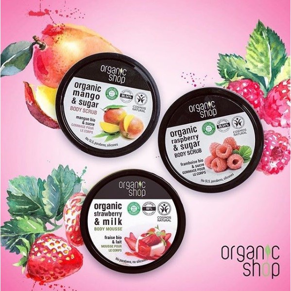 Tẩy Tế Bào Chết Toàn Thân Organic Shop