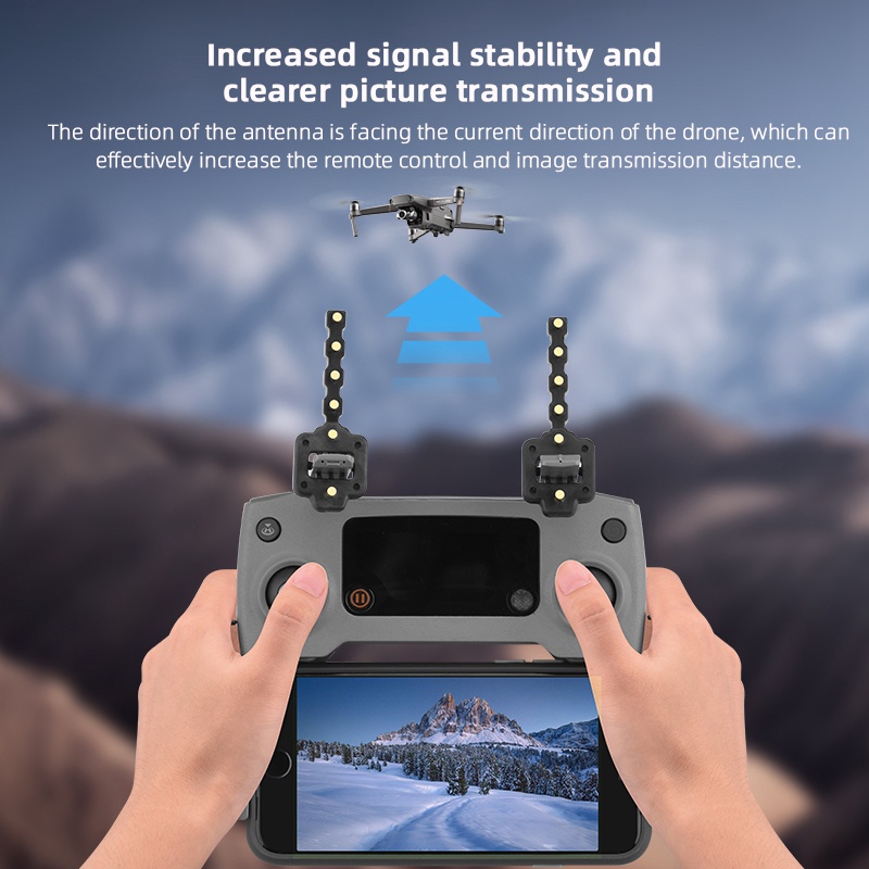 Ăng ten mở rộng 5.8Ghz màu đen cho Mavic 2 Pro Zoom Mavic Mini Air Spark
 | BigBuy360 - bigbuy360.vn