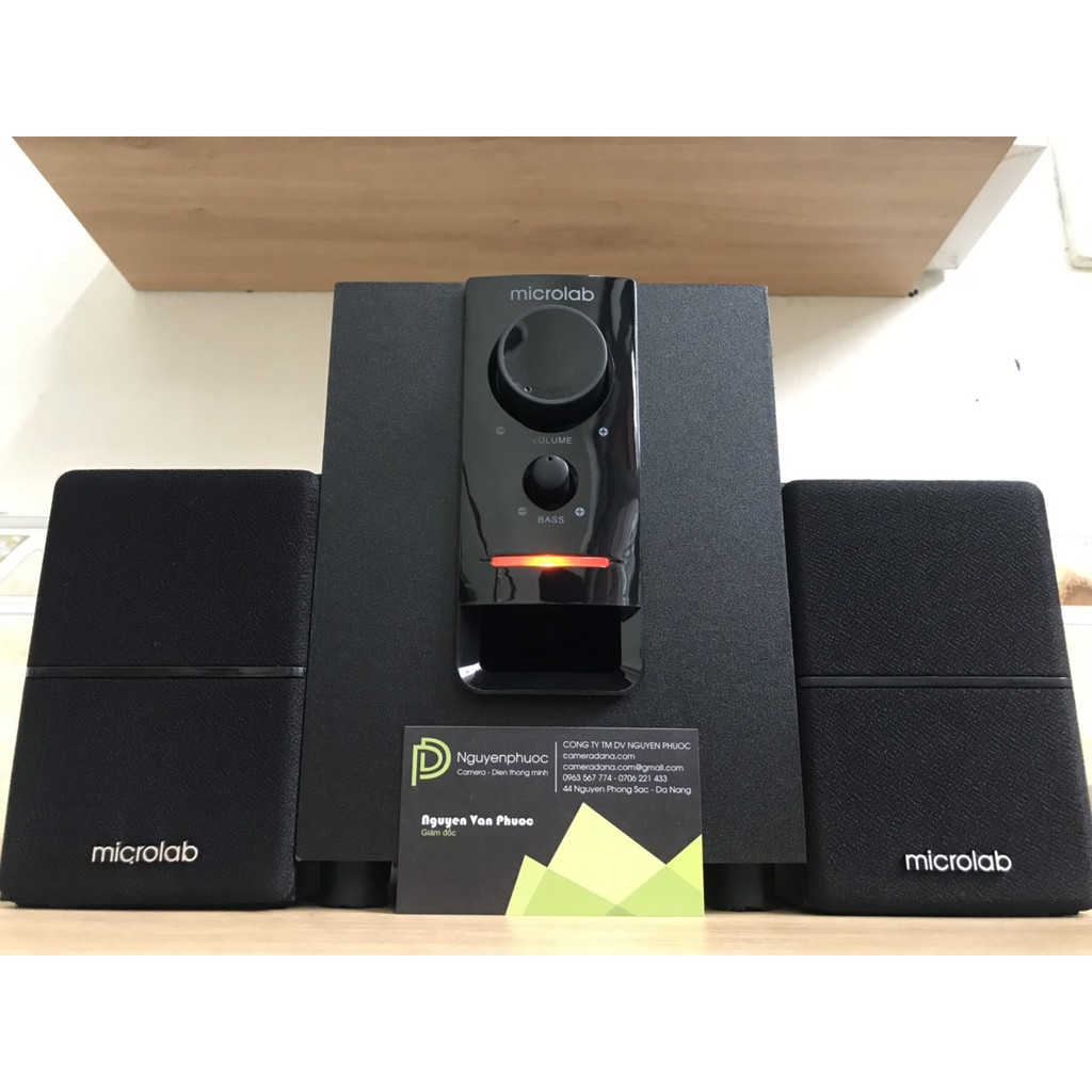 LOA VI TÍNH BLUETOOTH MICROLAB M106BT/2.1  cực êm