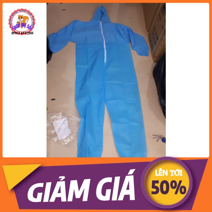 QUẦN ÁO BẢO HỘ Y TẾ CHUYÊN DỤNG 4 CHI TIẾT( 4MÓN)