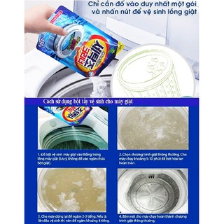 combo 2 gói bột tẩy vệ sinh lồng máy giặt (450g/gói)