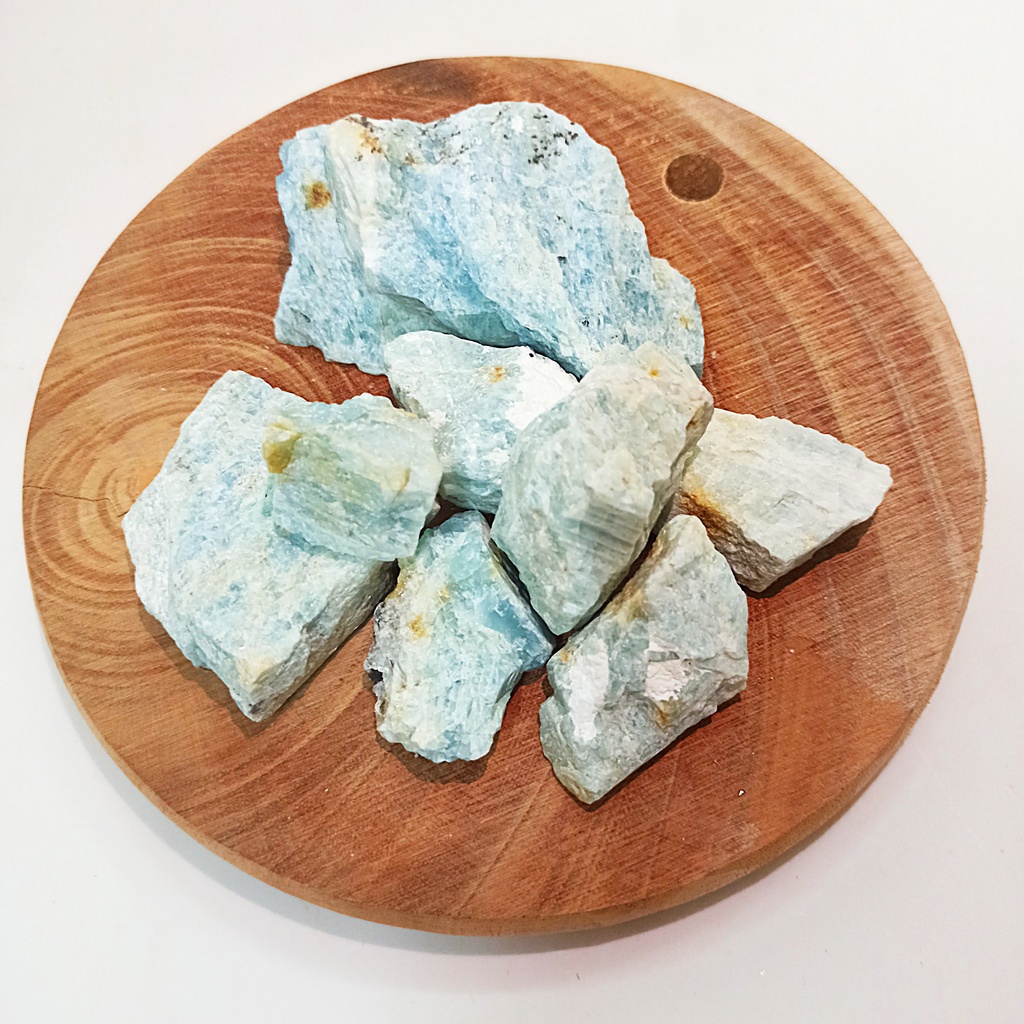 100gr Đá Aquamarine thô to