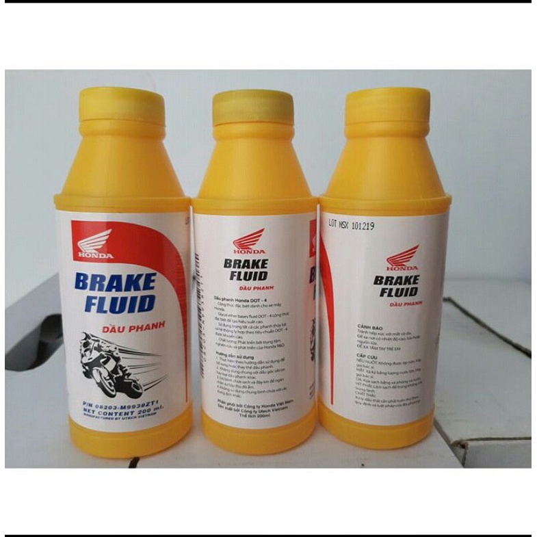 Dầu phanh  chính hiệu honda
