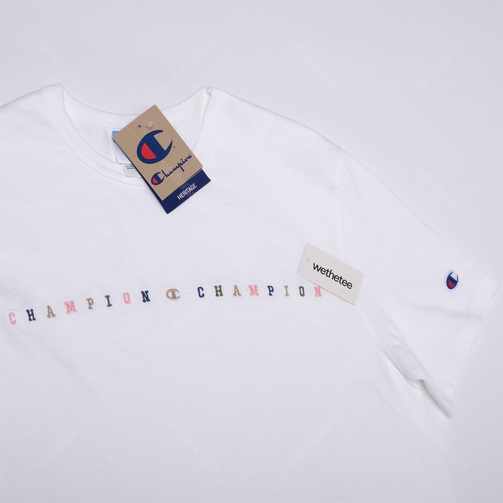 Áo Champion Heritage Embroidered Repeat Logo
