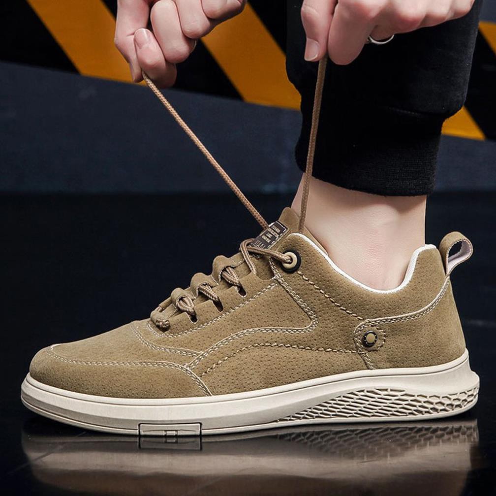 Giày Sneaker Nam TKTMS44 Giày Thể Thao Nam Chất Liệu Da Cao Cấp Kiểu Dáng Trẻ Trung Chính Hãng TKT STORE Size (39-43) | BigBuy360 - bigbuy360.vn