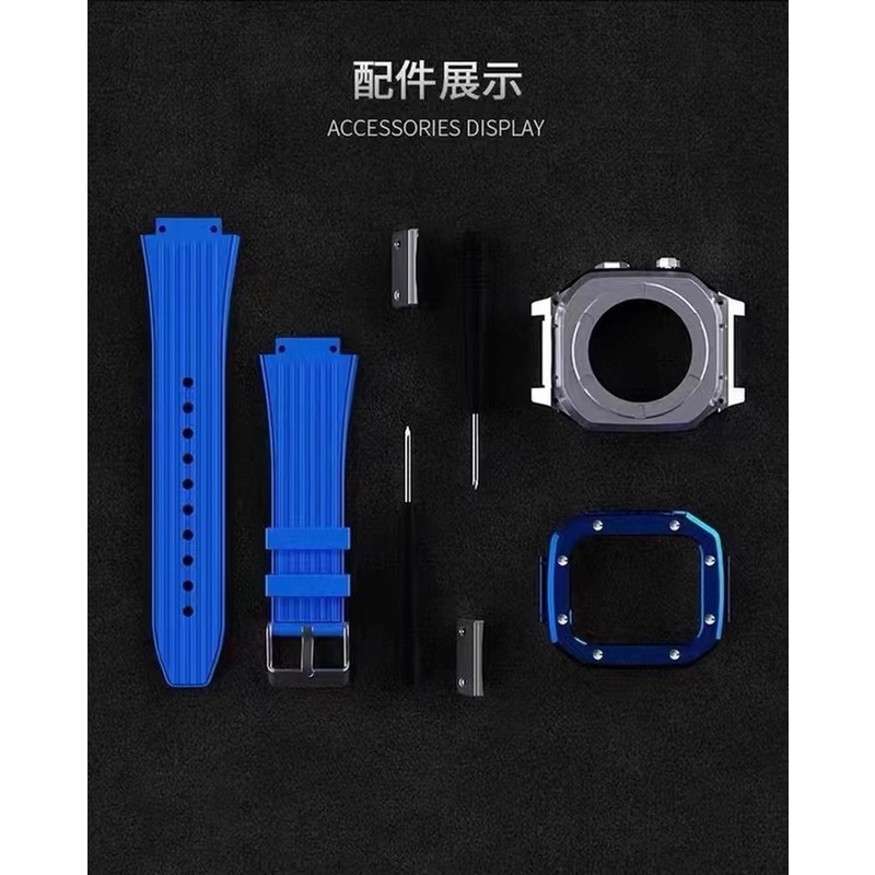 Ốp Bảo Vệ Bằng Silicone Trong Suốt Dành Cho Đồng Hồ Thông Minh Casio 7 6 SE 5 4 45mm 41mm 40mm 44mm 1: 1