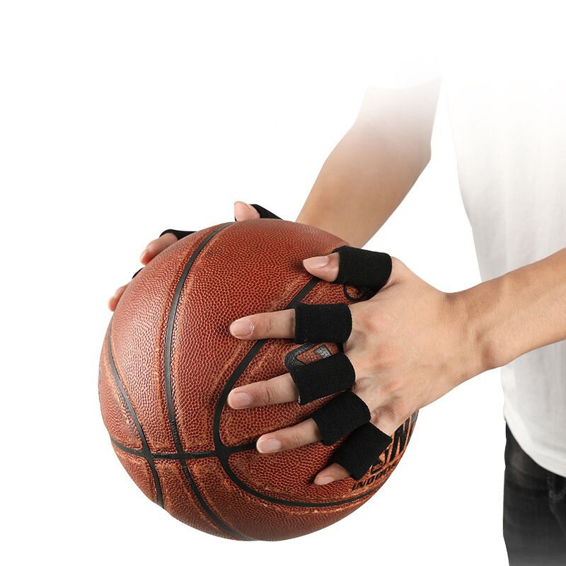 Bộ băng bảo vệ ngón tay AOLIKES chống chấn thương khi chơi bóng rổ bóng chuyền 1 bộ 10 chiếc