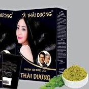 Nhuộm Tóc Dược Liệu Thái Dương giúp nhuộm đen, phủ bạc, giữ tóc bóng khỏe tự nhiên
