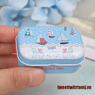 Hộp Thiếc Mini Đựng Trang Sức