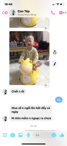 Bô ngựa cho trẻ em