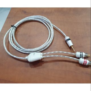 Dây 3.5 ra 2 av utralink hàng bãi canada chiều dài 2m