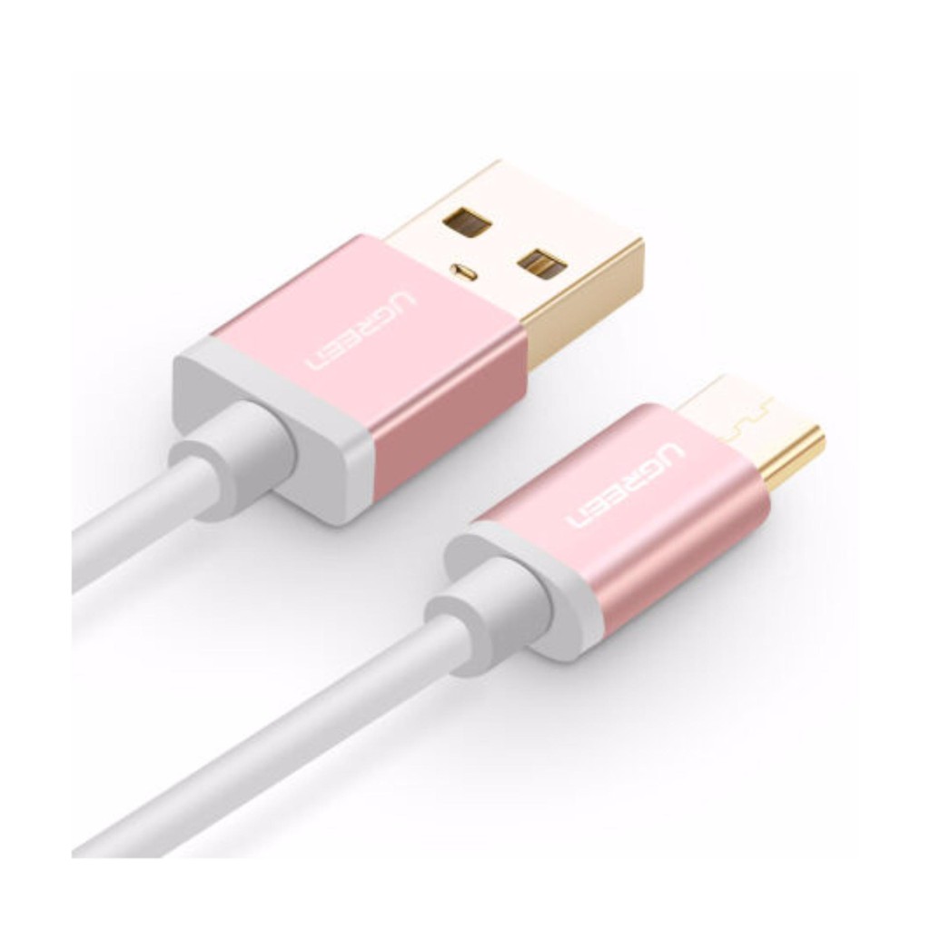 Dây cáp chuyển đổi USB 2.0 sang USB Type C UGREEN US188 - Hàng phân phối chính hãng - Bảo hành 18 tháng