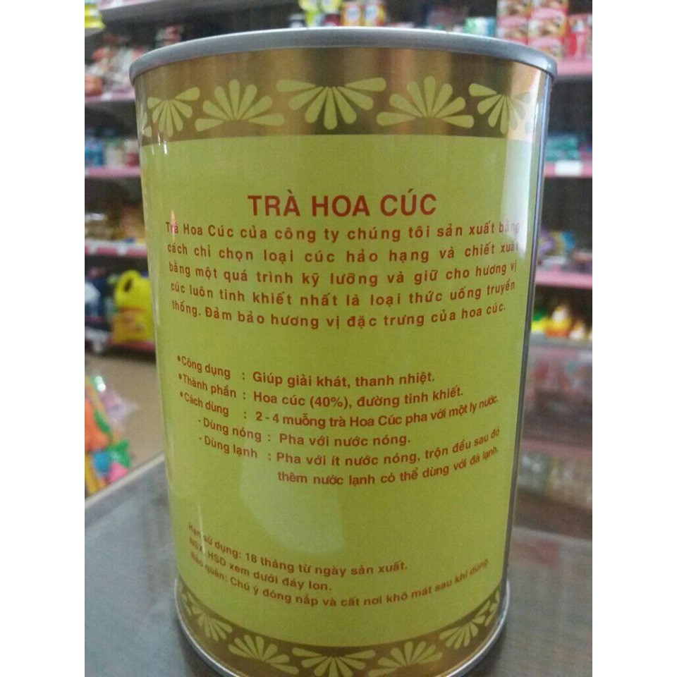 Trà HOA CÚC HÁN LINH 400G 3 đồng tiền