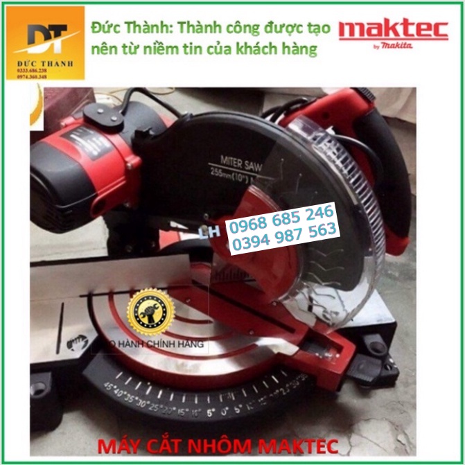 Máy cắt nhôm Maktec MT255 Siêu hot  Công suất 1800W