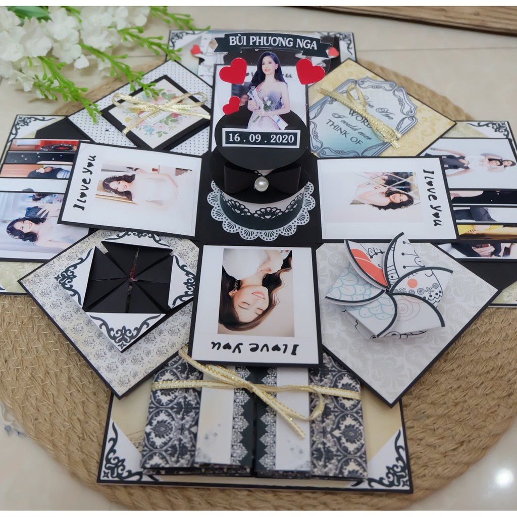 [ FREE SHIP] Hộp quà LOVE BOX H17