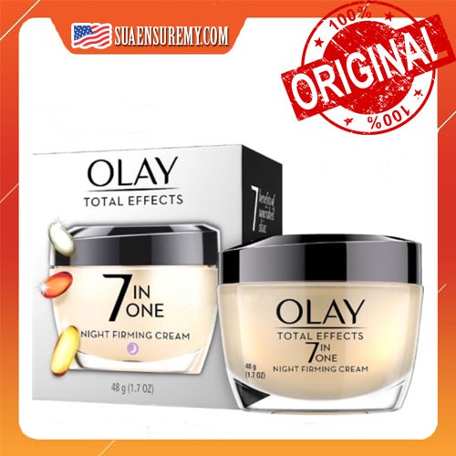 [MẪU MỚI] Kem Dưỡng Da Ban Đêm Olay Total Effects 7in1 Night Firming Cream 48g