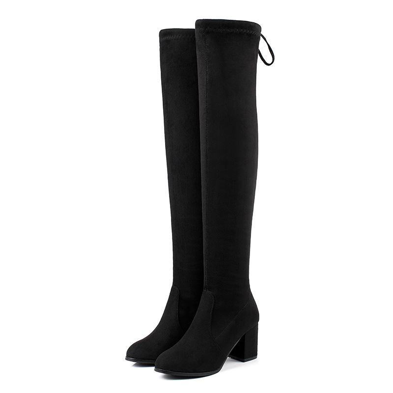 Giày boot cổ cao thời trang cá tính cho nữ