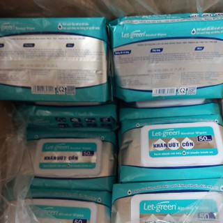 Combo 36 gói khăn ướt cồn 50 tờ