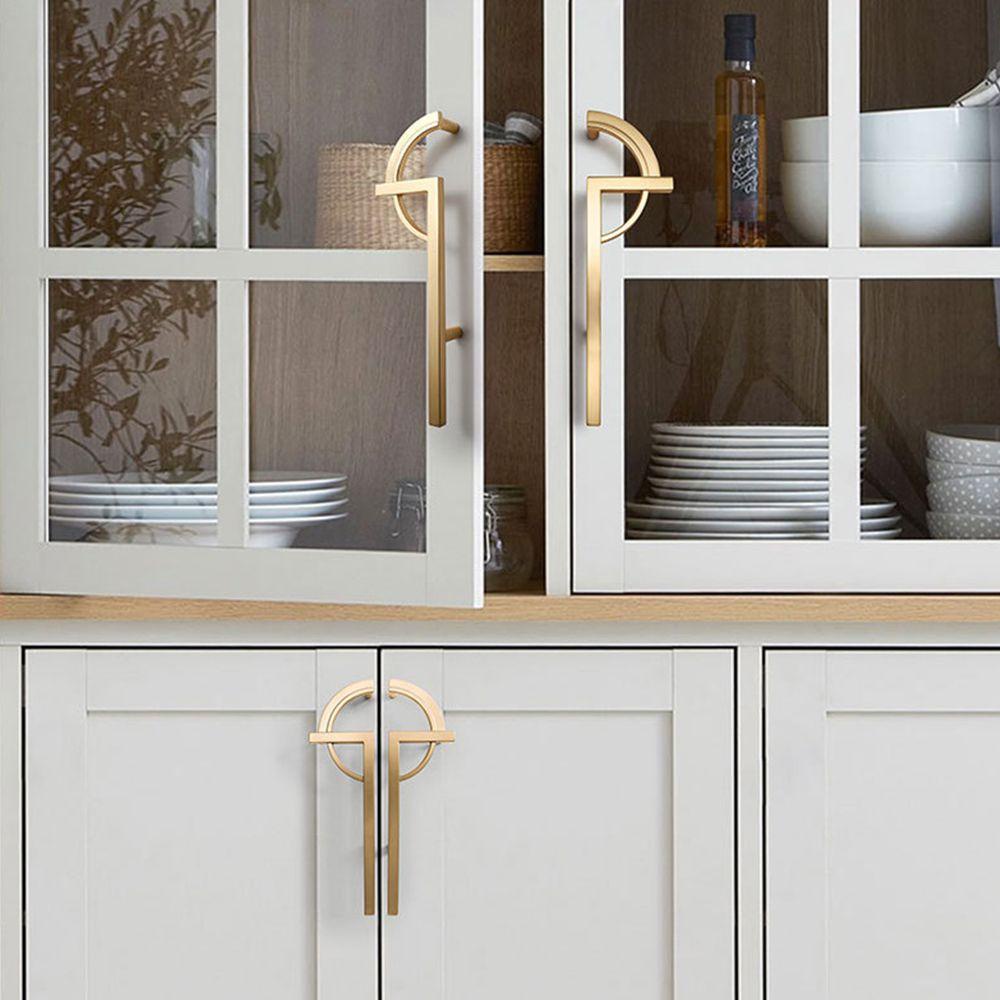 KUNHEV Tay Nắm Cửa Tủ Bằng Hợp Kim Kẽm Hình Hoa Mẫu Đơn Sang Trọng