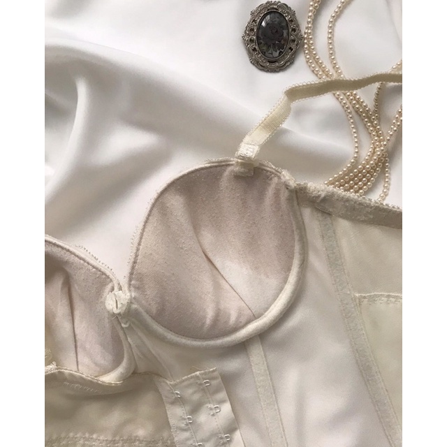 Áo corset trắng 2hand