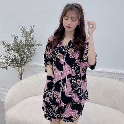 Đồ Bộ Pyjama Cánh Dơi Lụa Mango Mềm Mát Hàng Có SizeGiảm 10K Đơn 200K