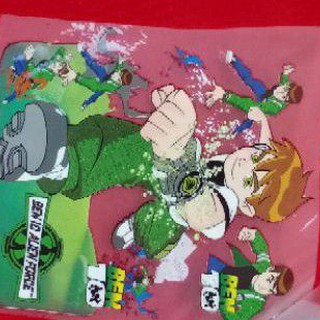 Sticker ủi lên vải ben 10 cùng 5 ben 10 tí hon kt 11*9