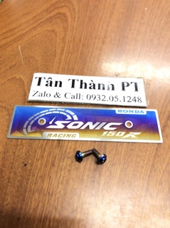 Bảng tên titan 3D Sonic