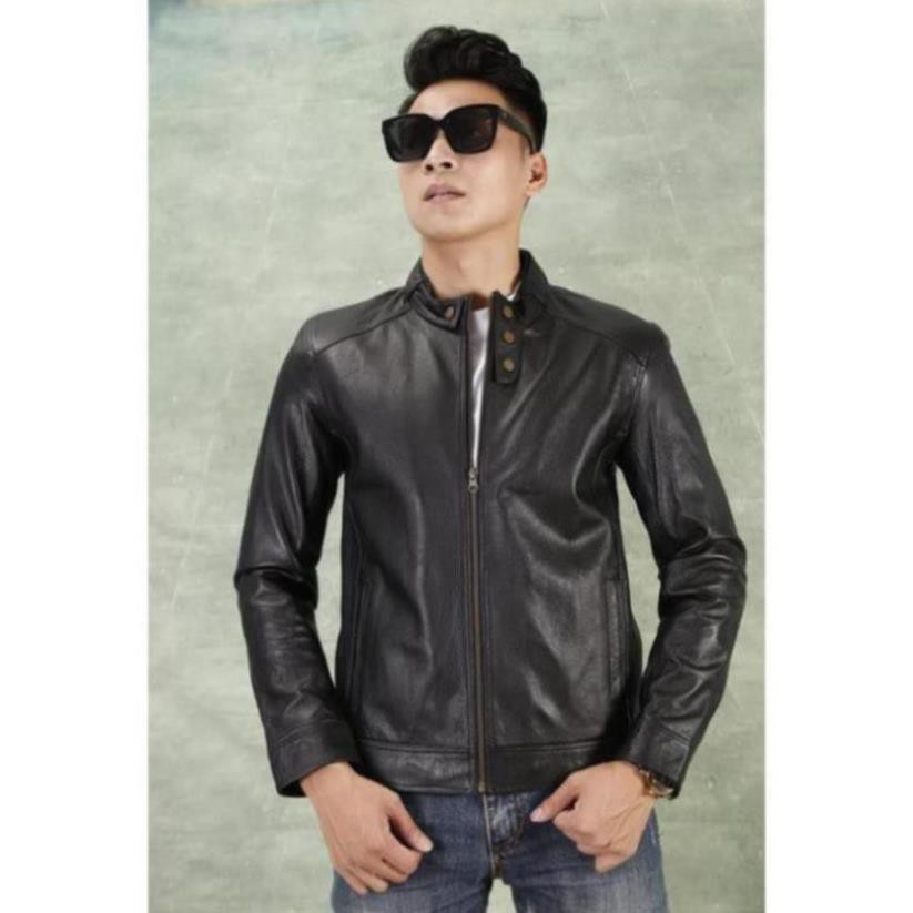 ÁO DA DÊ ĐEN NDD LEATHER