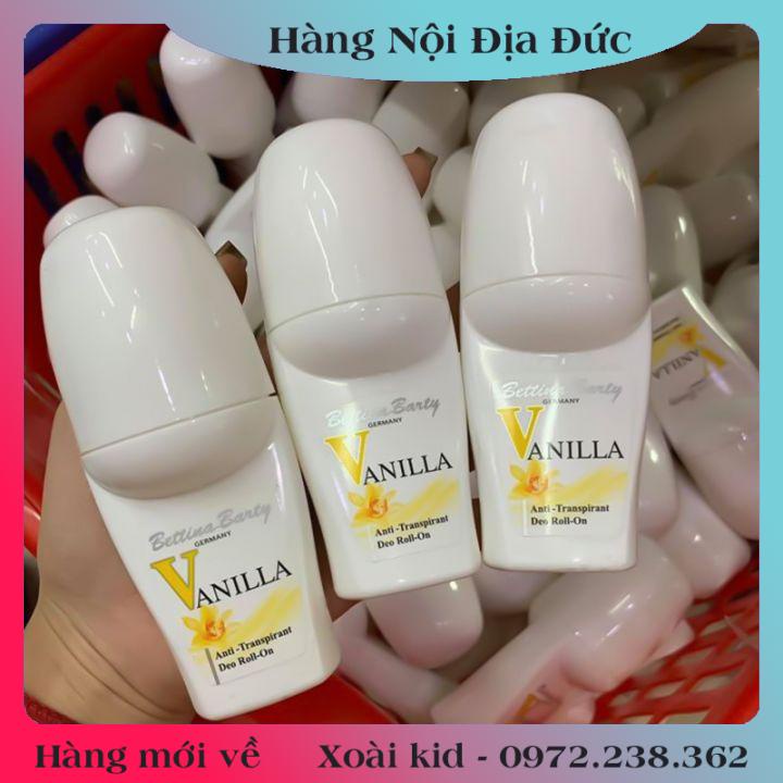 [auth] Lăn Khử Mùi Hương Nước Hoa Vanilla Bettina Barty Cho Nữ 50ml Của Đức [Hot]