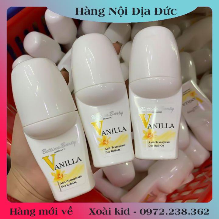 Lăn Khử Mùi Hương Nước Hoa Vanilla Bettina Barty Cho Nữ 50ml Của Đức [Hot]