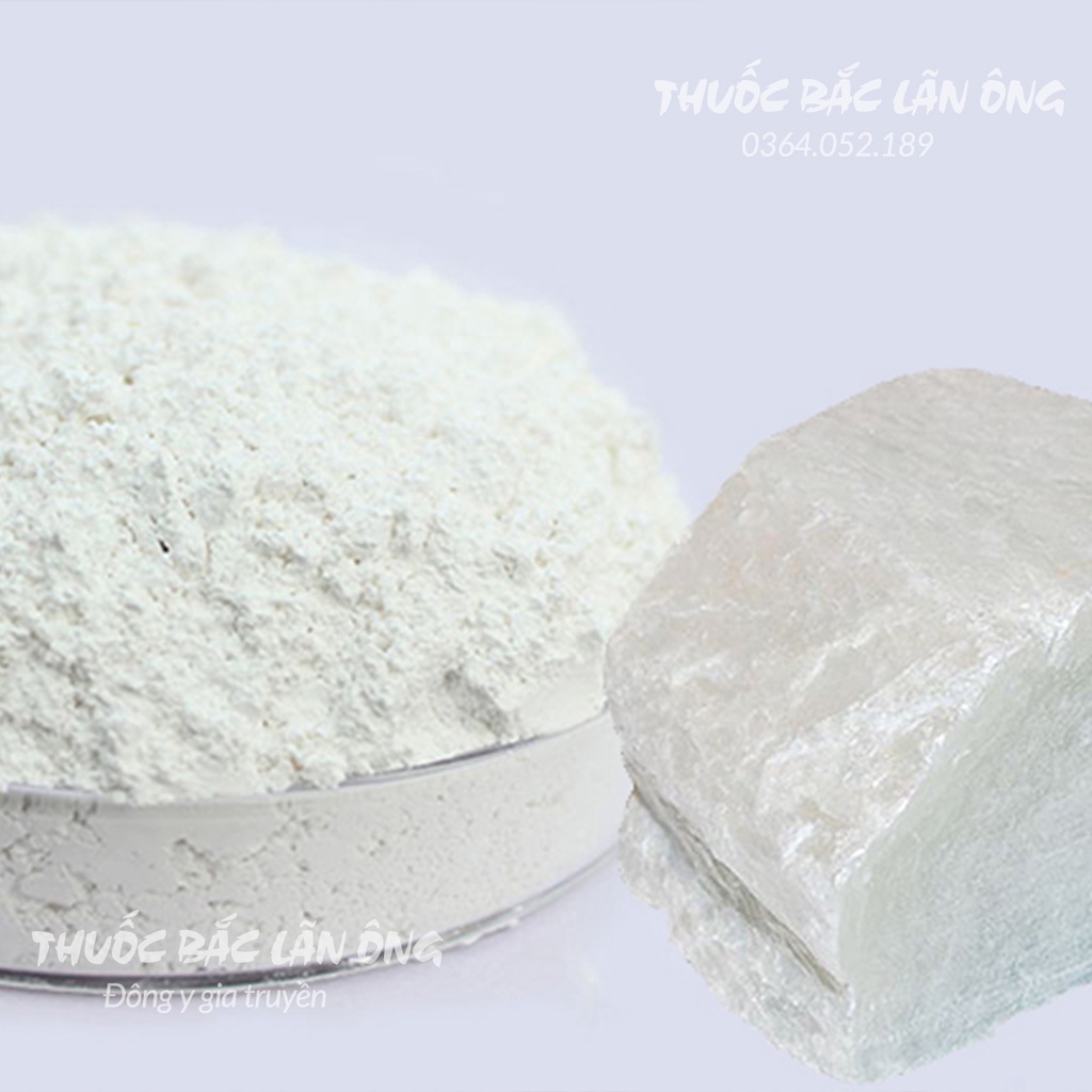 Bột hoạt thạch nguyên chất 100g (Dưỡng trắng, hỗ trợ dạ dày)