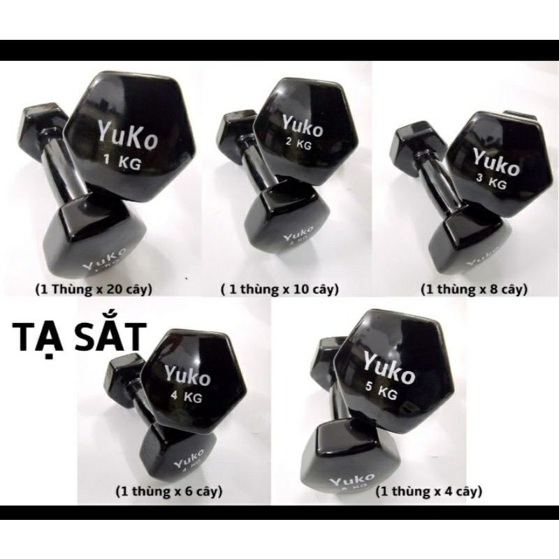 tạ tay 3kg nhập khẩu