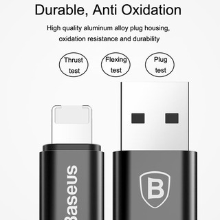 DÂY CÁP SẠC LIGHTNING VÀ MICRO USB BASEUS 23CM CHÍNH HÃNG