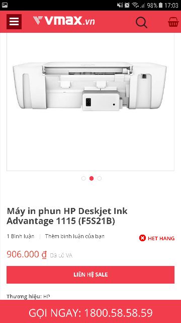 Máy in mầu HP